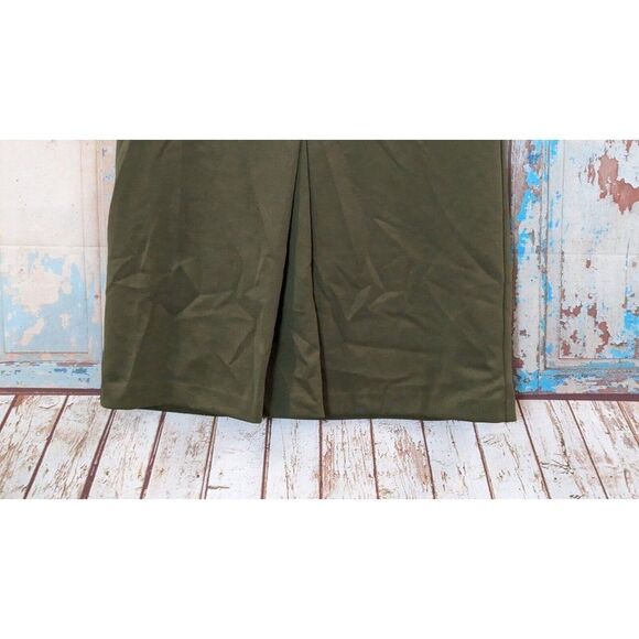 Alfani 100128584MS Womens Size Medium Avocado Elastic Waist Knee Length Skirt - Picture 5 of 9